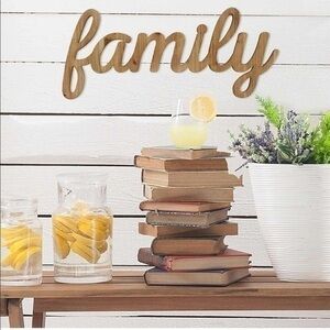 Brilliant “Family” Wood Board